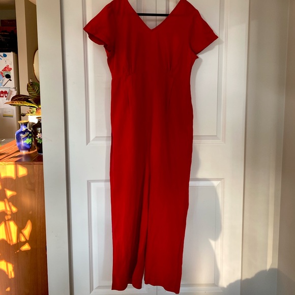 Oak + Fort linen romper/jumpsuit - Picture 3 of 5